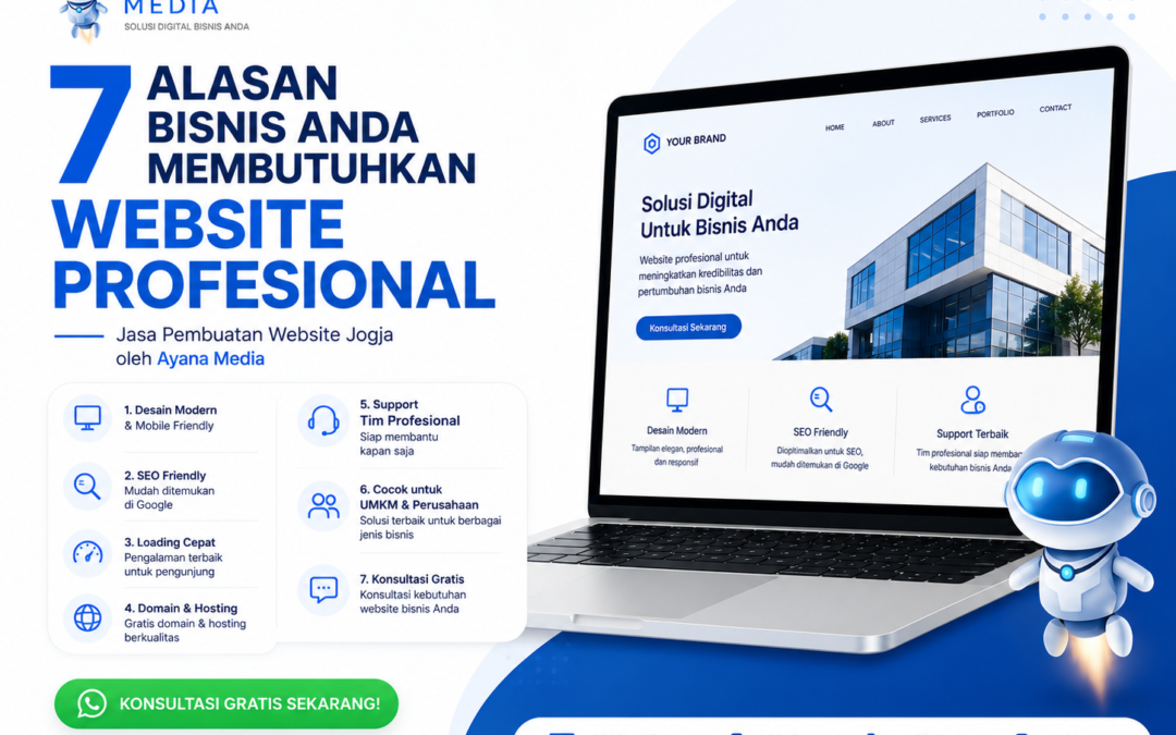 Paket Pembuatan Website Lengkap dengan Domain, Hosting & SEO — Mulai Rp499.000