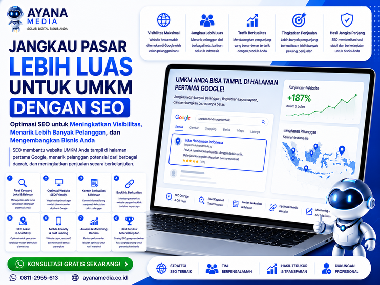 Jangkau Pasar Lebih Luas: Rahasia UMKM Sukses dengan Website SEO-Friendly!