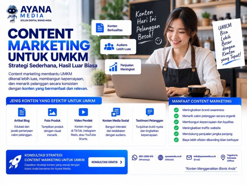 Content Marketing untuk UMKM: Strategi Membangun Brand dan Meningkatkan Penjualan