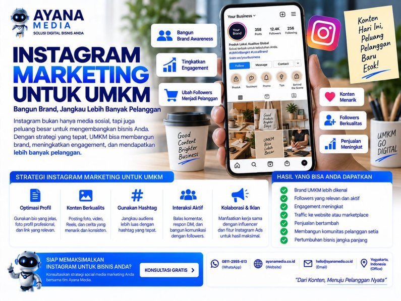 Instagram Marketing untuk UMKM: Cara Mendapatkan Pelanggan dari Instagram di 2026