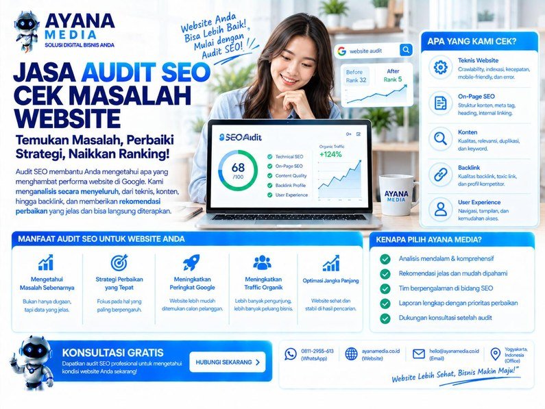 Jasa Audit SEO: Cara Cek Masalah Website dan Langkah Memperbaikinya
