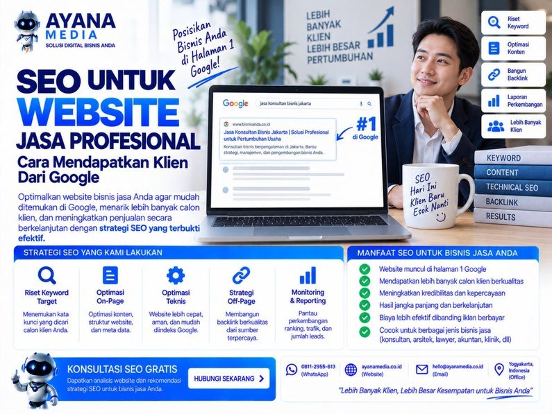 SEO untuk Website Jasa Profesional: Cara Mendapatkan Klien dari Google