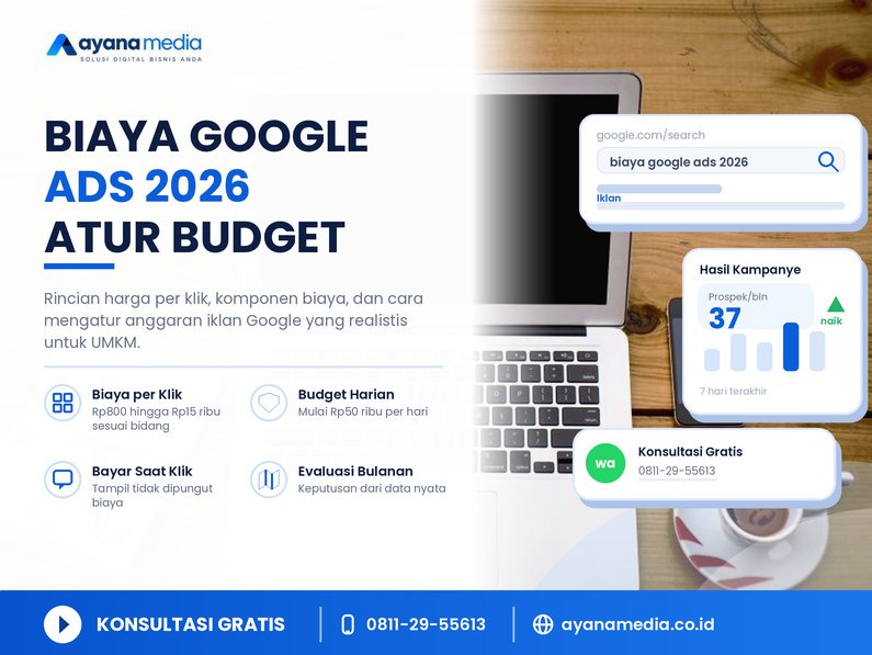 Biaya Google Ads di 2026: Rincian Harga dan Cara Mengatur Budget Iklan