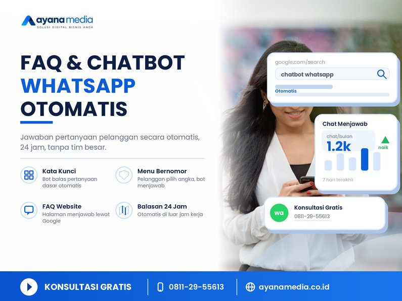 Cara Membuat FAQ Otomatis dan Chatbot WhatsApp untuk Bisnis Kecil