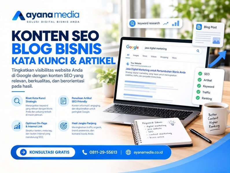 Konten SEO untuk Blog Bisnis: Cara Memilih Kata Kunci dan Menulis Artikel yang Mendatangkan Pelanggan