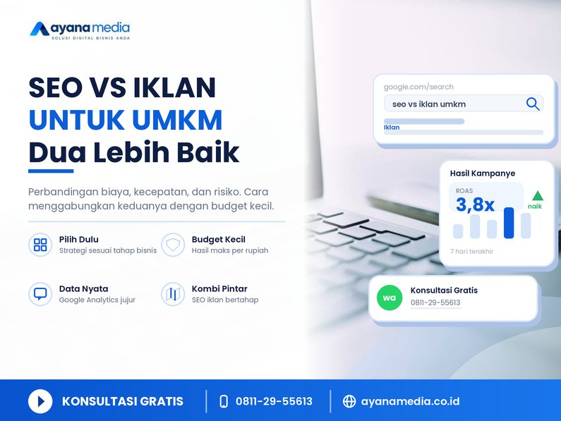 SEO vs Iklan Berbayar untuk UMKM: Mana yang Didahulukan dan Cara Menggabungkannya