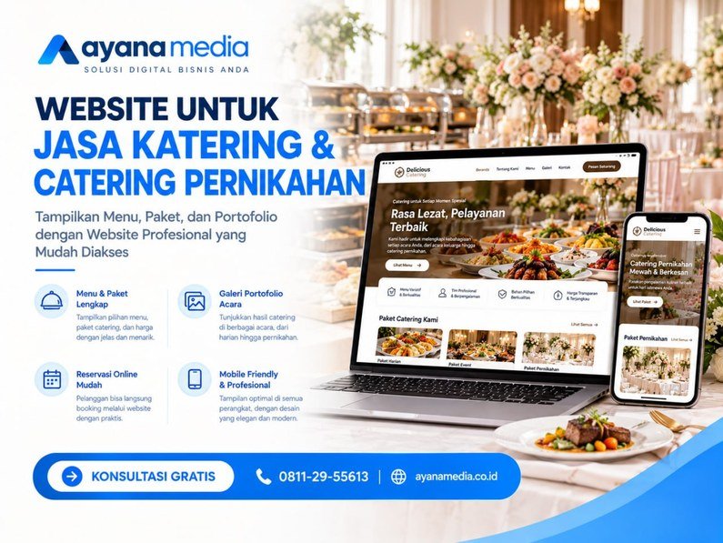 Website untuk Jasa Katering dan Catering Pernikahan: Cara Menerima Pesanan dan Estimasi Biaya Online